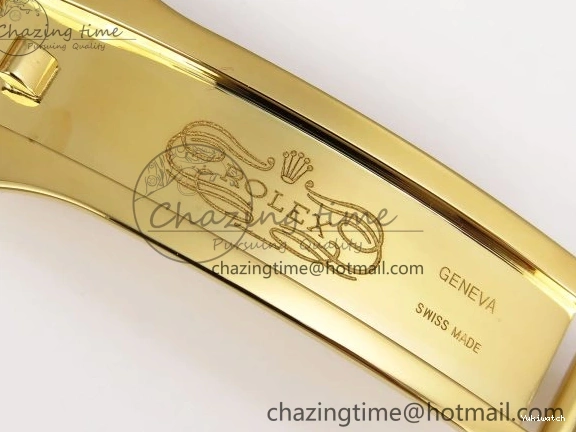 EDITION DAYTONA STRAP 116518 DIAL 1:1 YG BLACK RUBBER APSF ON SH4130 BEST OYSTERFLEX 0426